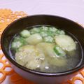 赤い電話's cooksnap of when they made 焼き茄子とオクラの味噌汁.