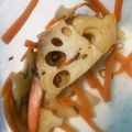 yubacat's cooksnap of when they made 簡単もう１品！【副菜】蓮根と人参の金平.