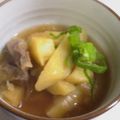はっぴーはりぼ's cooksnap of when they made 豚肉とじゃがいもの肉じゃが風.