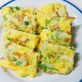 taako1552's cooksnap of when they made オープンオムレツ.