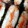 nnarucha's cooksnap of when they made 焼き鮭と胡麻油のおにぎり(お握りの具).