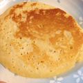 とろけい's cooksnap of when they made アーモンドミルクでもちもちホットケーキ.