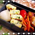 なゆほ's cooksnap of when they made カルシウム補給に♪シラスのチーズ風卵焼き.