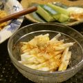 yukanosuke's cooksnap of when they made 山芋のワサビ醤油かけ♡簡単*あと一品に♪.