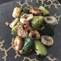 かおぽんぽこりん's cooksnap of when they made きゅうりとチクワの梅昆布おかか和え.
