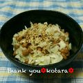 こたらパッド's cooksnap of when they made W菌イソフラボン♡ゆかり味噌キャベツ納豆.