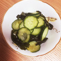 クック8GLGQQ☆'s cooksnap of when they made わかめときゅうりの酢の物.