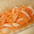 ぶーたろう♪'s cooksnap of when they made にんじんと玉ねぎのマリネサラダ.