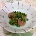 龍青空ママ's cooksnap of when they made ✽魚ニソとかいわれ大根のマヨ炒め✽.