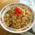 のん姫７'s cooksnap of when they made ザーサイの黄金炒飯.