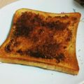 あさここなっつ's cooksnap of when they made はちみつきなこトースト.