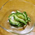 celamica's cooksnap of when they made 子供に人気♪にがうりピクルス.
