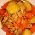あまなころころ's cooksnap of when they made ☆鶏もも肉とポテトのツヤ照り炒め煮☆.