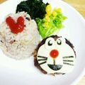 みっくママ's cooksnap of when they made チーズをのせて♡ドラえもんハンバーグ.
