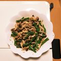 いのこ☆'s cooksnap of when they made インゲンとしめじのマヨポン和え♪.