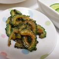 c15's cooksnap of when they made ゴーヤーのごま味噌和え.