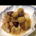 hanul33's cooksnap of when they made 鶏むね肉と栗のほっこり炒め煮.