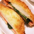 濡れ雑巾's cooksnap of when they made はんぺんの明太子青じそはさみ揚げ.