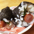 花団子＊'s cooksnap of when they made チビが喜ぶ♡ソーセージマヨの海苔巻き♪.