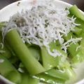 たーちゃんまま's cooksnap of when they made ウルイのじゃこポン和え。.