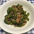 ローズ❤︎ガーデン's cooksnap of when they made ゴーヤとツナの甘辛炒め.