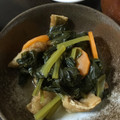 ポメちょん's cooksnap of when they made 超簡単！小松菜と油揚げの煮浸し.