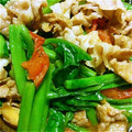 亀ちん's cooksnap of when they made 豚肉とつるむらさきの塩レモン炒め♪.