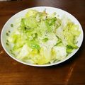 いぬっちゃん's cooksnap of when they made レタスだけで！簡単デリ風サラダ♡.