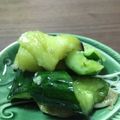 うろこ豆's cooksnap of when they made なすのザーサイ和え.