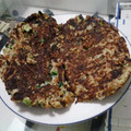 ボケまる子's cooksnap of when they made 納豆の落とし焼き.