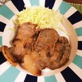피오！'s cooksnap of when they made 定番！豚肩ロースの味噌生姜焼き✿.
