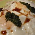 むえむえ's cooksnap of when they made 日本の朝！大葉にんにく醤油で目玉焼き.