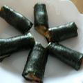hamjiro's cooksnap of when they made 海老の海苔チーズ巻き。.
