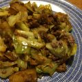 mame213's cooksnap of when they made ☆キャベツと豚挽き肉のカレー炒め☆.