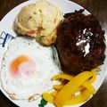 ママみみ's cooksnap of when they made 簡単甘辛☆照り焼きハンバーグ♪.