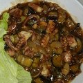 sanko7's cooksnap of when they made 丼や麺にも◎たことナスのヘルシー中華炒め.