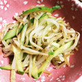 피오！'s cooksnap of when they made もやしときゅうりのナムル風サラダ.