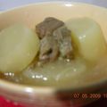 りかちゃんチュー's cooksnap of when they made 牛肉と大根のスープ.