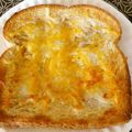 Lake☆Erie's cooksnap of when they made ☆はちみつチーズトースト☆.