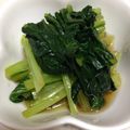 キタマニ's cooksnap of when they made 小松菜のおひたし.