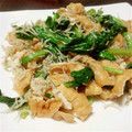 たまcook's cooksnap of when they made カルシウムたっぷり☆小松菜と油あげの和物.