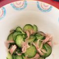 あんなとバニーのママ's cooksnap of when they made 超簡単！胡瓜とガリで酢の物.