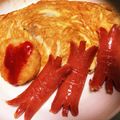 0mani0's cooksnap of when they made 節約！もやしカレーオムレツ♡.