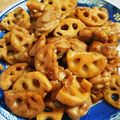 pearmercy's cooksnap of when they made ご飯おかわり！れんこん＆鶏肉の甘辛炒め.