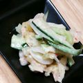 ミオノ's cooksnap of when they made 白ゴーヤのスイートチリソースサラダ♪.