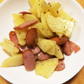 take♪aki♪'s cooksnap of when they made 簡単お弁当オカズ！ジャガソーセージ！.