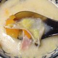 夕飯は６時です's cooksnap of when they made 白菜の中華風ミルクスープ.
