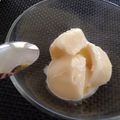 やひー's cooksnap of when they made 簡単バニラアイス.