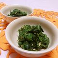 赤い電話's cooksnap of when they made モロヘイヤのお浸し.