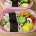 ふんわりしょこら's cooksnap of when they made 俵型おにぎりでこいのぼり☆キャラ弁.
